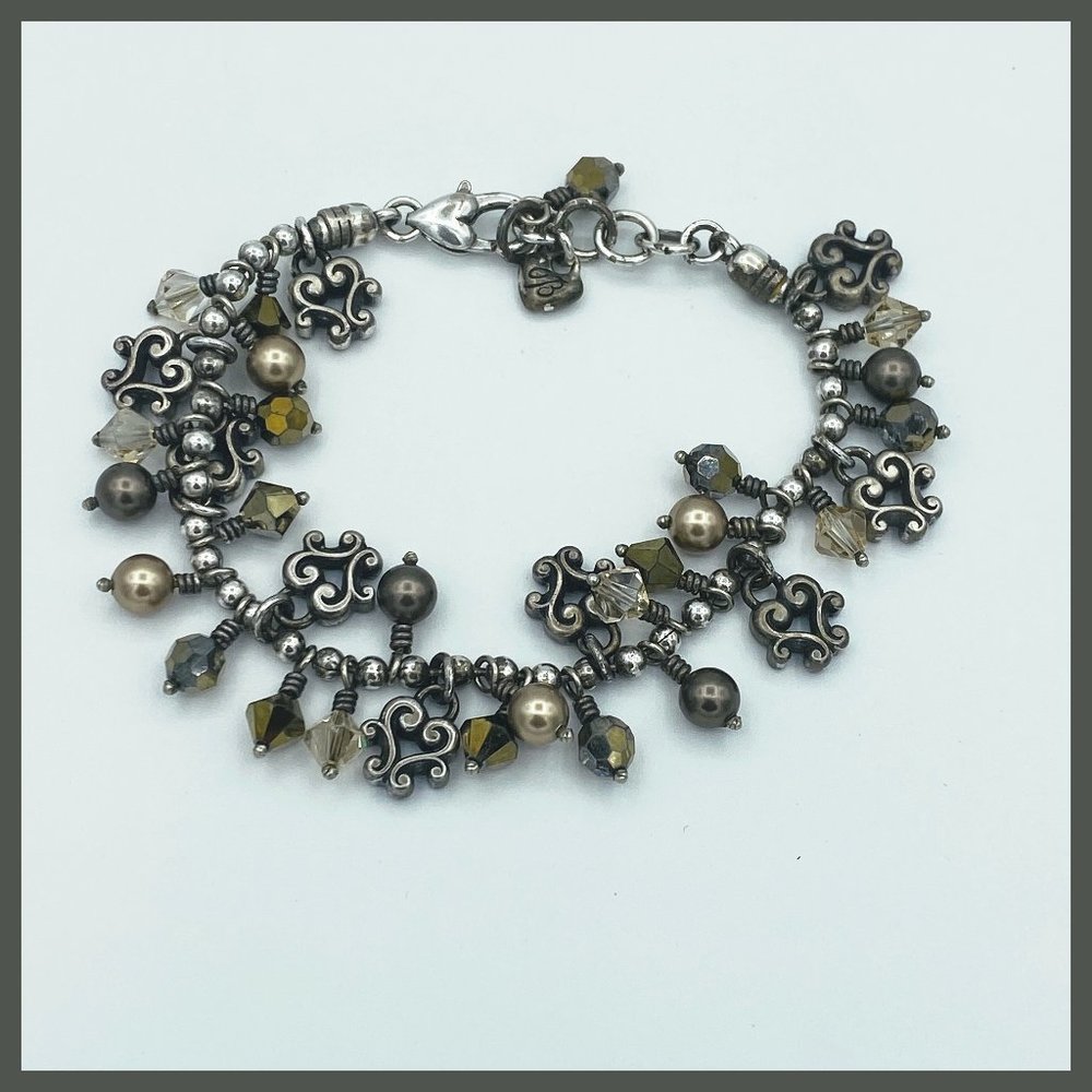 Brighton Cannes Bracelet in Brown
